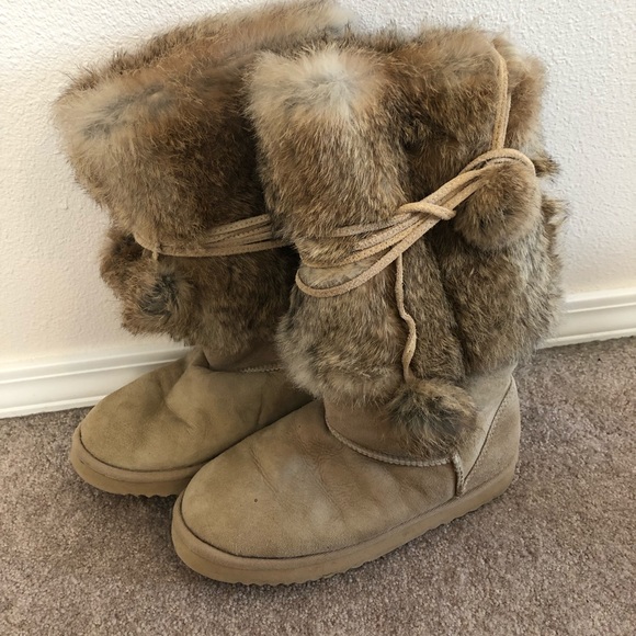 Neiman Marcus Shoes - Patricia Green Neiman Marcus Fur Boots